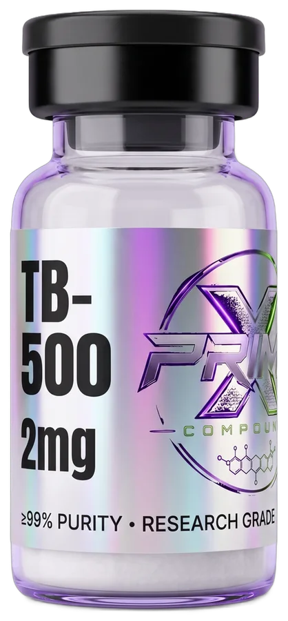 TB-500 research compound vial